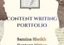 write your website content